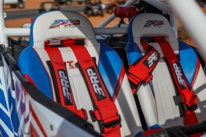 Polaris General Seat Adapter Tubes - Front + Rear - PRP Seats - `15-`22